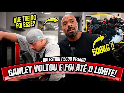 GANLEY FOI ATÉ O LIMITE NO TREINO COM BALESTRIN - ELE PEGOU PESADO