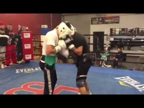 Pelos Garcia Sparring John Molina Jr