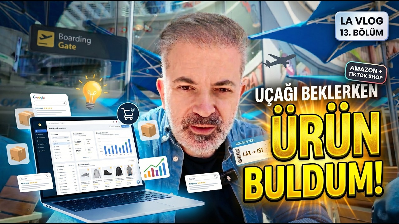 Los Angeles’ta Ürün Fikri Buldum! Amazon ve TikTok Shop İçin Canlı Ürün Araştırması
