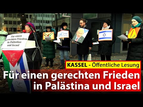 Für einen gerechten Frieden in Palästina und Israel