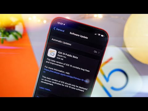 iOS 15 Public Beta 2 Release - PREVIEW!