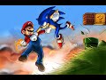 Sonic Vs Mario My Very First Animation