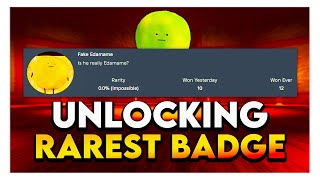 How To Get RAREST BADGE in Secret Staycation on Roblox!