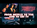 How To Get Stranger Things From Netflix To VHS And To A CRT Screen For The Ultimate Nostalgia