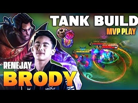 ❧ RENEJAY BRODY BUILD | BRODY BEST BUILD 2021 | BRODY GAMEPLAY | MOBILE LEGENDS ❧