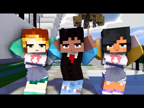 CHICKEN WING SCHOOL APHMAU FRIENDS PIERCE AND KIM - MINECRAFT ANIMATION #shorts