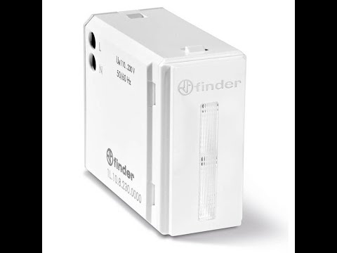 Video Modul Led Emergency Light - modular - Standard, 110...230 V, C.A. (50/60Hz), Anthracite, Wall mounting residential switch boxes