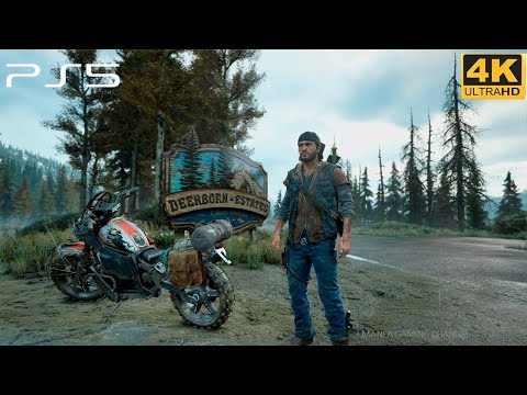 Days Gone Zombie Horde - Incredible Apocalyptic World PS5 Gameplay - Amazing 4K Graphics [4K-60fps]