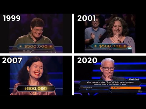 Every $500,000 Winner on Who Wants to Be a Millionaire (U.S. Version)
