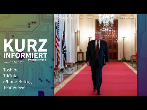 Toshiba, TikTok, iPhone-Betrug, TeamViewer | Kurz informiert vom 10.08.2020 by heise online
