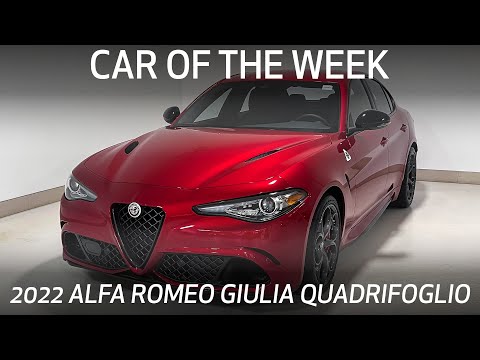 Car of the Week - 2022 Alfa Romeo Giulia Quadrifoglio (AR0454)