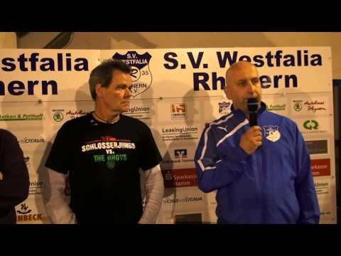 Trainergespräch nach dem Derby gegen die Hammer Spielvereinigung