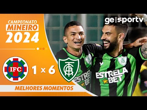 Gols e lances de Ipatinga x América-MG