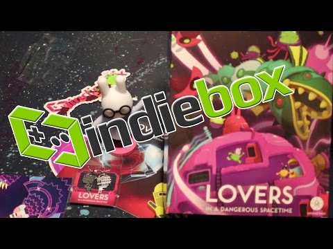 IndieBox Unboxing with J2 - February 2016 - Lovers in a Dangerous Spacetime
