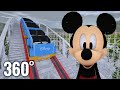 360 Video 3D Animation Disney Castle VR Mickey Minnie Mouse Disneyland Cindarella Snow Xmas