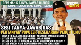 Download lagu TANYA JAWAB USTADZ ABDUL SOMAD‼️40 MENIT SUPER LUCU BIKIN JAMAAH KETAWA NGAKAK mp3