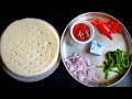 readymade base pizza recipe| simple pizza recipe| how to make pizza without oven|pizza recipe