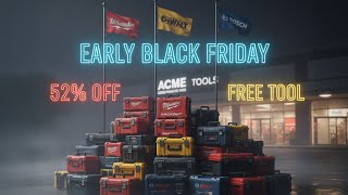 EARLY Black Friday Tool DEALS SO GOOD your belly will say NOM, NOM NOM