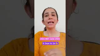 6 Days to Go! UGC NET Education June 2026 @InculcateLearning #ugcneteducation #ugcnetpaper2