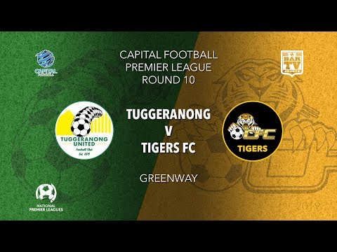 2019 Capital Football Premier League - U20's & 1st Grade Round 10 - Tuggeranong United v Tigers FC