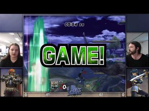 QUT Smash 8 Project M  - LR3 - Jetfantastic (Ganondorf) vs Joz (Marth) Part1