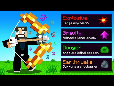 SSundee - BEATING Minecraft with 10 BOWS MOJANG WANTED To ADD