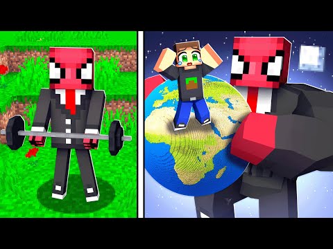 Minecraft AMA Kaslanıp Dünyayı Yedim