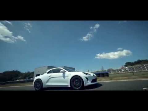 THOMAS LAURENT, ALPINE A110S W/ DRONE FPV