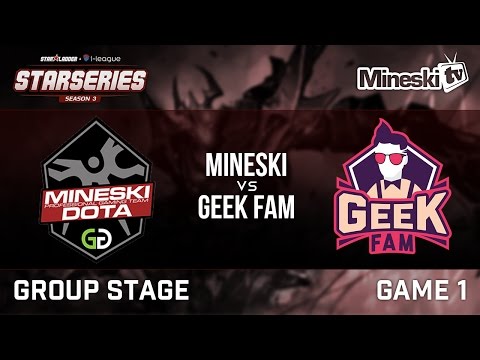Starseries Season 3 | Mineski vs Geek Fam | Game 1