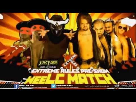 Wwe Extreme Rules 2014 - Match Card