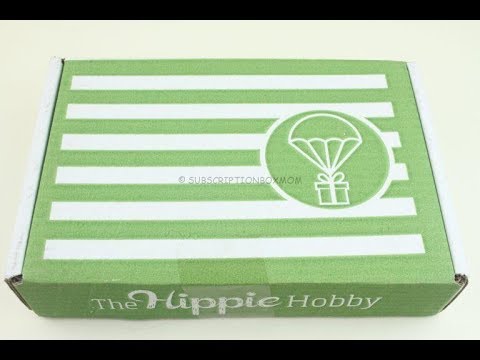 The Hippie Hobby August 2018 Unboxing + Coupon @TheHippieHobby