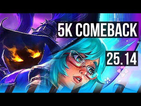 VEIGAR vs AURORA (MID) | Comeback, 50k DMG, 900+ games, 11/5/16 | KR Challenger | 25.14