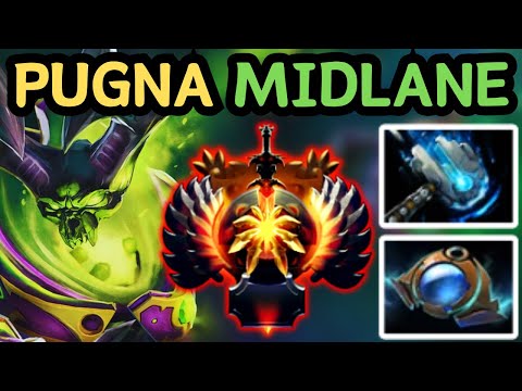 🔥 ABSOLUTE NUKE MACHINE — PUGNA MID IS BACK | DOTA 2 🔥