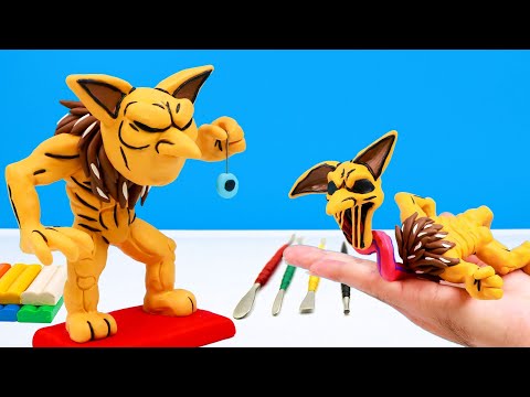 FNF DIY Hypno's Lullaby Mod Friday Night Funkin' with clay🧟‍♀️ Polymer Clay Tutorial