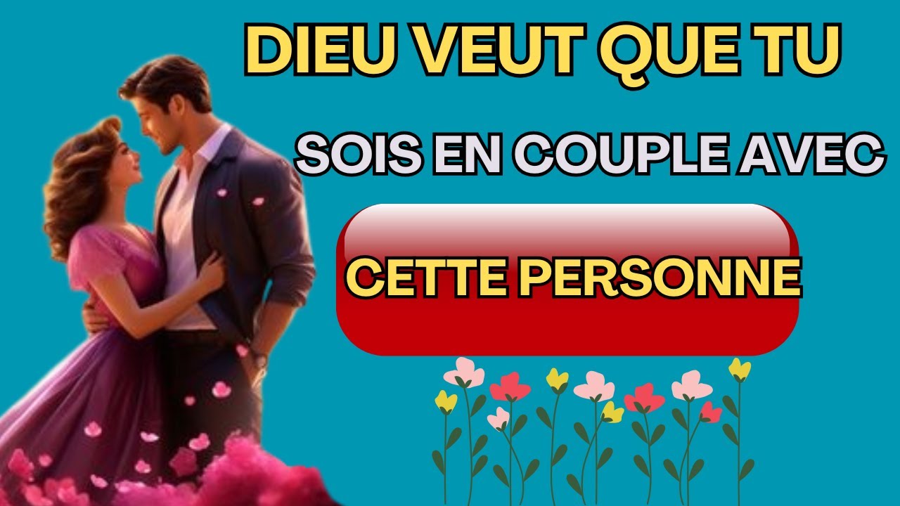 Quand DIEU VEUT que vous soyez avec quelqu'un, vous verrez ces 5 signes / Joyce Meyer