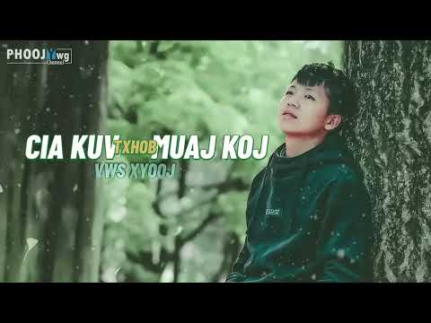 Cia Kuv Txhob Muaj Koj- Vws Xyooj | Video Lyrics
