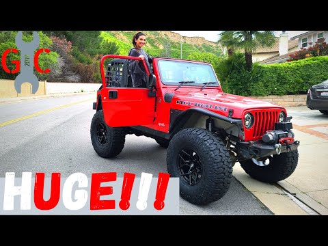We Finally Lift Our Wrangler 4+ Inches on 38s! Full Step-by-Step Guide