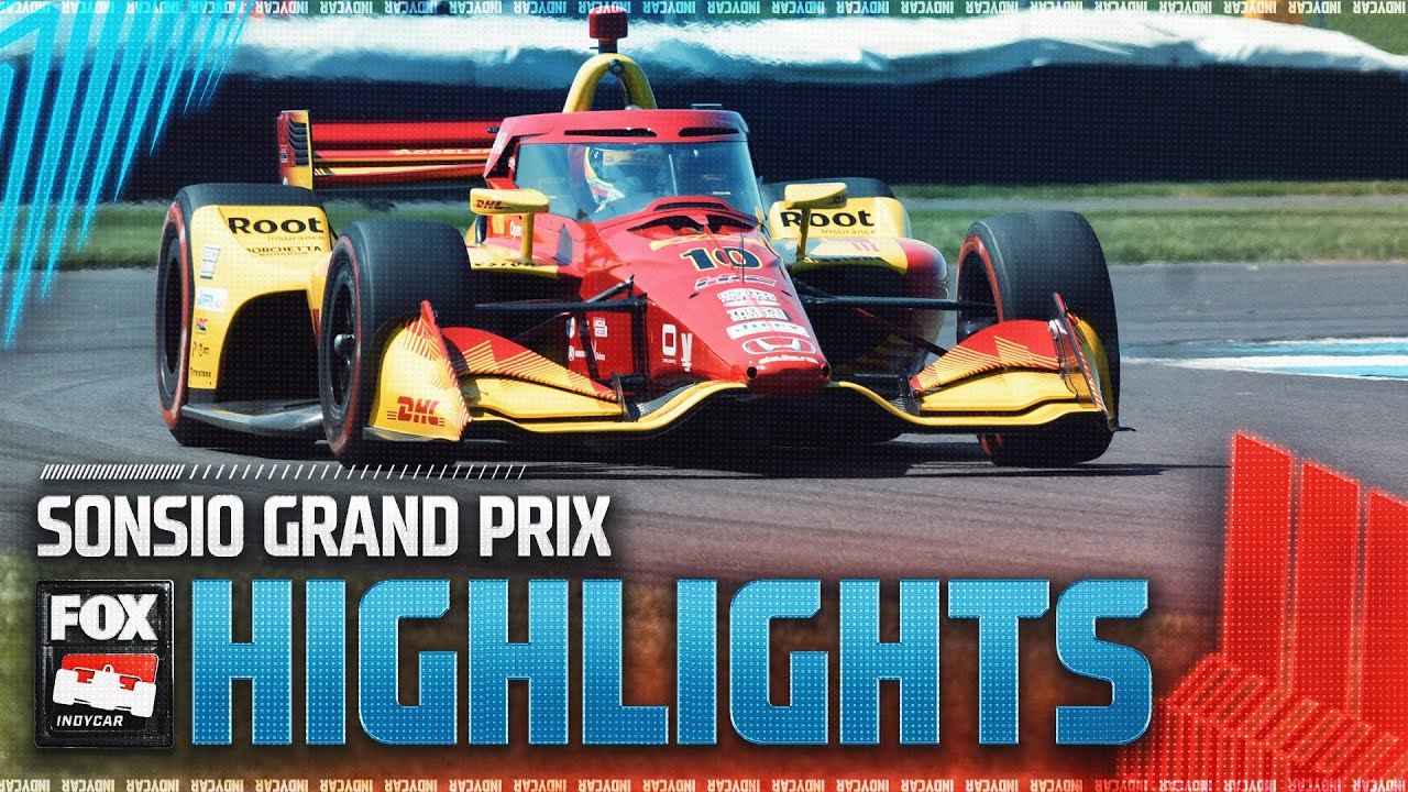 NTT INDYCAR SERIES: Sonsio Grand Prix Highlights | INDYCAR on FOX