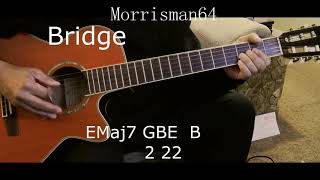 Bill Withers -  I want to spend the Night -  Guitar Chords Lesson