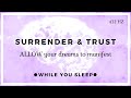 Trust the Universe and Let Go - Reprogram Your Mind (While You Sleep)