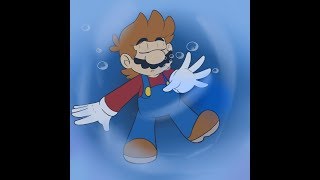 Super Mario Drowns But It&#39;s Sonic Drowning Theme Fitting