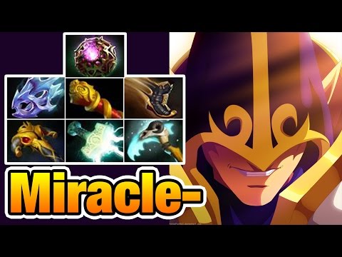 Miracle  Invoker Dota2   No Slot For Aghanim's Scepter