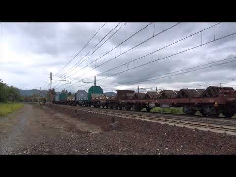 LE E.652 CON MERCI IN TRANSITO A ARQUATA SCRIVIA (AL) 4 - 6 - 2016 2