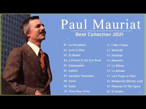 Paul Mauriat Best World Instrumental Hits   Paul Mauriat Greatest Hits Album 2021