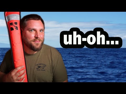 Scuba Diver runs out of Air and ends up Alone