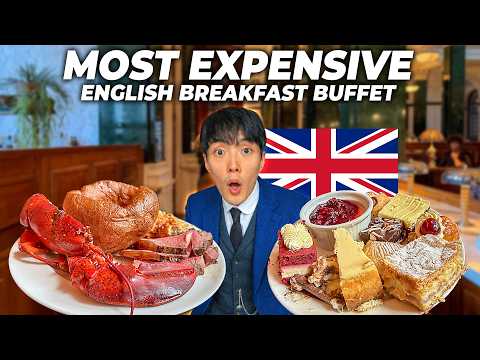 I Tried London's $160 Brunch Buffet!