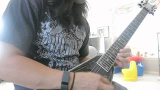 Exodus - Riot Act ( guitar cover )