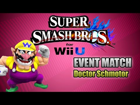 Super Smash Bros For Wii U - Event Match 44: Wario peidão