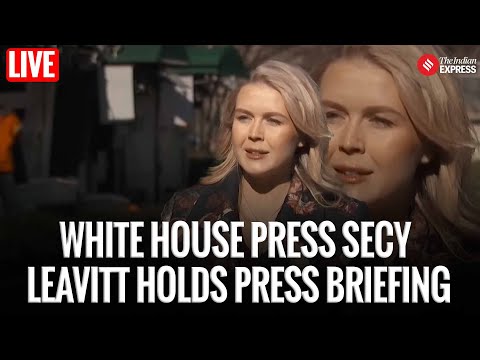 LIVE: White House Press Secretary Leavitt Holds Press Briefing | Trump | Venezuela | Iran |Greenland