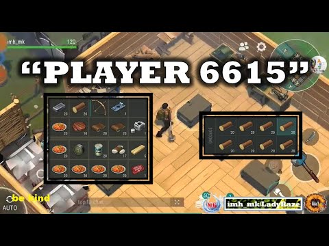 "PLAYER 6615" base raided using tanning rack to block - Last Day On Earth: Survival